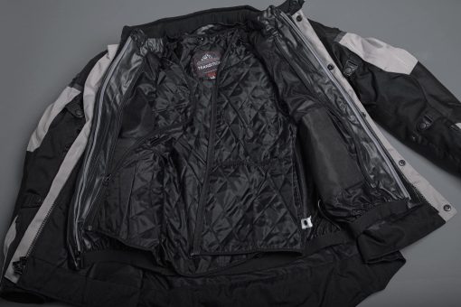 Chamarra de moto de turismo Tourmaster Transition impermeable y transpirable con proteccion acolchada - Imagen 6