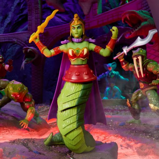 Figura de Accion Lady Slither de los Masters del Universo Origins - Exclusiva de Creaciones - Imagen 3