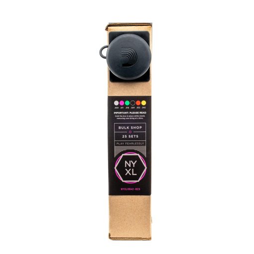 Cuerdas de guitarra D'Addario - Cuerdas de guitarra electrica NYXL - NYXL0942-B25 - Resistencia incomparable, estabilidad de afinacion, rango medio mejorado - Para guitarras de 6 cuerdas - 09-42 Super Light, caja a granel de 25 juegos - Imagen 2