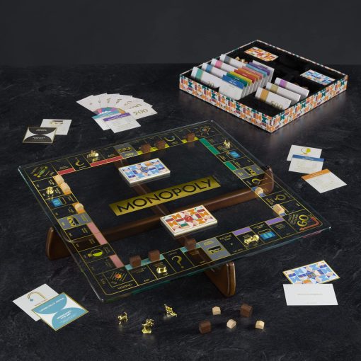 Juego de Mesa Monopoly Edicion Vidrio Prisma de WS Game Company - Imagen 3