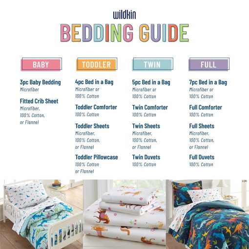 Juego de Cama Completo Wildkin para Ninos y Ninas, Incluye Edredon, Sabana Plana, Sabana Ajustable, Dos Fundas de Almohada y Dos Cojines (Heroes) - Imagen 8