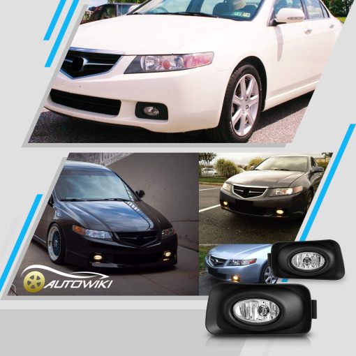 Luces de Niebla AUTOWIKI Para Acura TSX 2004-2005 Conjunto de Luces de Niebla 2PCS Repuesto OEM para Faros de Niebla - Imagen 8