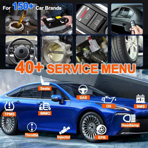 Autel Scanner MaxiTPMS TS900, Herramienta de Programacion de TPMS mas Nueva de 2024, Actualizacion de TS608, TPMS Completo, Diagnostico de Todos los Sistemas, 40+ Servicios, Prueba Activa, Programacion/Reaprendizaje de Sensores, Mejor que TS408 TS508 MX808 MK808 - Imagen 6