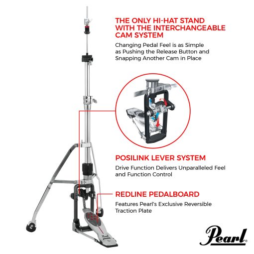Soporte de Hi-Hat Pearl Redline (H2050) - Imagen 2