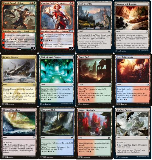 Mazo de Comandante Elemental - EDH - Verde Rojo Azul - Armado Personalizado - Magic The Gathering - MTG - 100 Cartas! - Imagen 6