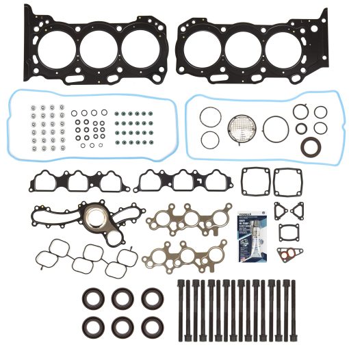 Evergreen HSHB2062 Juego de empaques de culata pernos de la cabeza Ajuste 10-13 Toyota 4Runner FJ Cruiser Tundra 4.0L 1GRFE