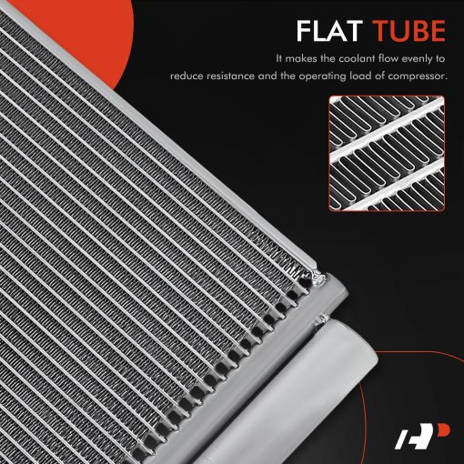 Condensador de aire acondicionado A-Premium compatible con Fiat 500L 2014-2020 L4 1.4L, Reemplazo # 4429, 68202038AA - Imagen 3