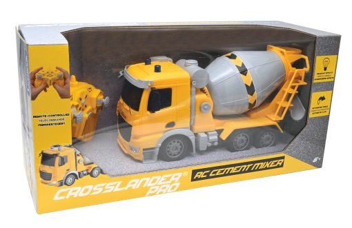 Camion Mezclador de Concreto RC Lexibook, Crosslander pro, Control Remoto, Efectos de Luz, Tanque Giratorio 360?, Recargable, RCP15 - Imagen 5