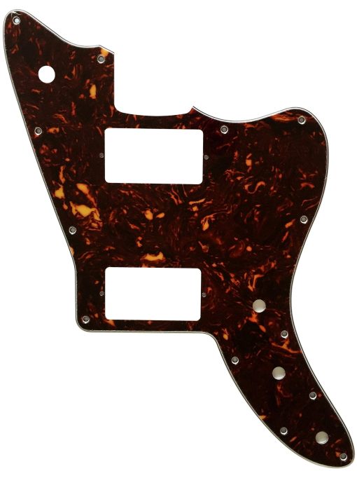 Golpeador para guitarra Fano Standard JM6 Humbucker (4 capas, Marron Tortuga)