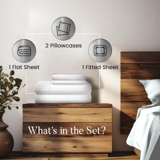 Juego de sabanas CHATEAU HOME COLLECTION Tencel Lyocell | 4 PC California King | Suaves, Transpirables y Mejores Que las sabanas de lino | Sabanas y Fundas de Almohada | Sabanas de Bolsillo Profundo | Taupe - Imagen 8