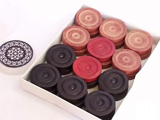 Tablero de Carrom AnNafi | 27-27 Pulgadas Tablero de Carrom de Madera con Monedas y Golpeador Gratis | Juego de Tablero Profesional para la Familia | Juegos de Tablero Divertidos | para Ninos, Amigos y Familia - Imagen 3