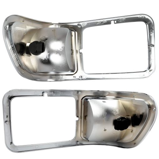 Par de Faros Delanteros Compatible Con 2000-2015 FORD F650 / F750 Bisel de Faro Luz de Senal de Esquina Izquierda Derecha de Repuesto para #YC3Z13201AA YC3Z13200AA - Imagen 6