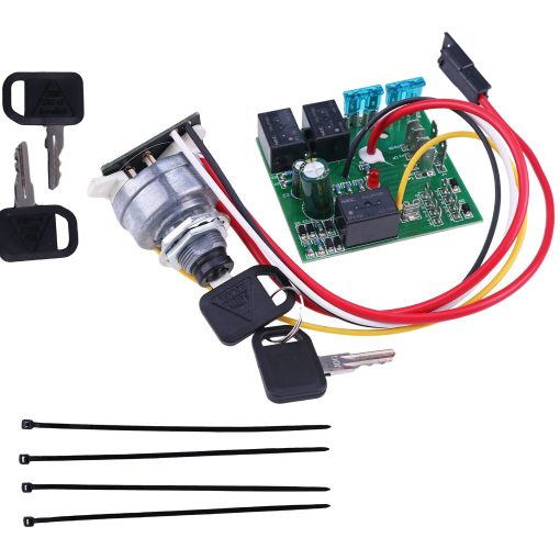 JEENDA AM132500 Modulo de Interruptor de Encendido con Llaves Compatible con John Deere 325 335 345 355D GX255 GX325 LX255 LX266 LX277 LX279 LX280 LX288 GX335 GTX345 GX355 GT225 GT235 GT245 X465 X575 X585 X595
