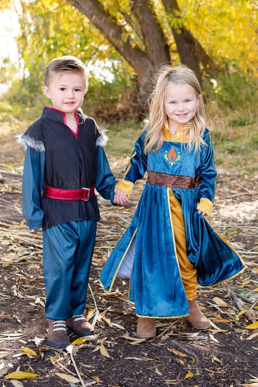 Disfraz de Princesa Alpina Deluxe de Little Adventures para Ninas con Tallas (Mediana de 3-5 anos) - Disfraz para Ninos Lavable a Maquina para Juego y Fiestas sin Brillo - Imagen 4