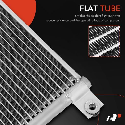 A-Premium Condensador de Aire Acondicionado Compatible con Peterbilt 357, 359, 362, 375, 377, 378, 379 - Imagen 3