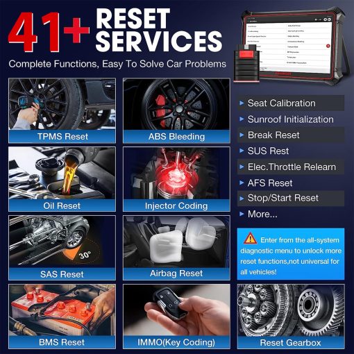KINGBOLEN K10 Escaner bidireccional de sistemas completos, Bluetooth Obd2, Mapa de topologia, 41+ Funciones de reinicio, Codificacion ECU, FCA AutoAuth, Coincidencia de llaves, Funcion guiada VAG, Actualizacion gratuita por 2 anos - Imagen 2
