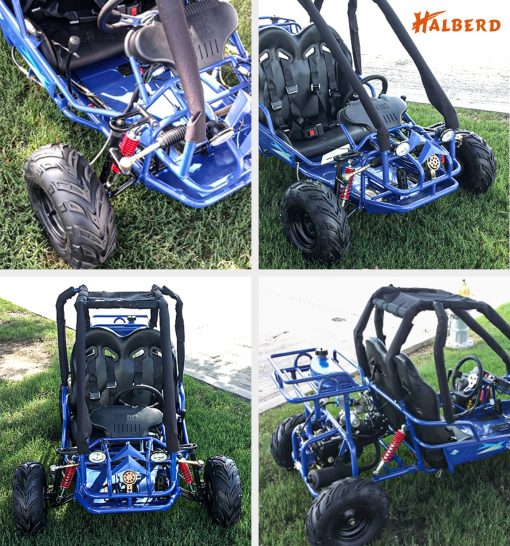 Llantas de Mini Motos para ATV y Go Kart HALBERD 145/70-6, 145 70-6 Llantas Todo Terreno sin Camara 4PR (Paquete de 2) - Imagen 2