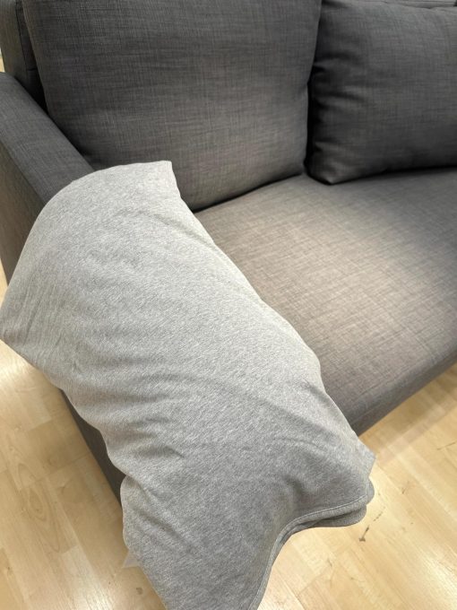 Manta ultra suave anti-EMF: Proteccion contra EMF, Hilo de plata infundido, Tecnologia de conexion a tierra, Unisex, Uso durante todas las estaciones, Ideal para el hogar y viajes, Lavable a maquina (Gris, Tamano Full XL) - Imagen 3