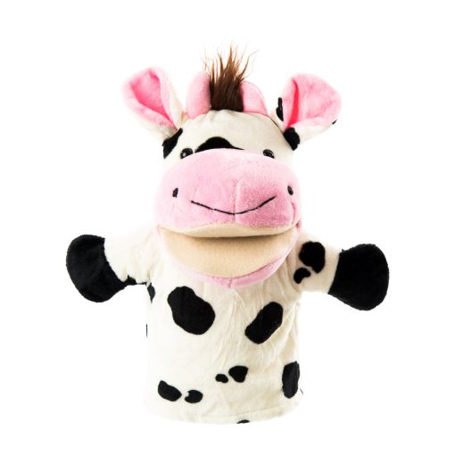 Set de titeres de mano de animales para ninos y adultos - Juguetes de peluche suave de alta calidad de 12.5" con bocas moviles - Perfecto para contar historias, ensenar, preescolar, juego de roles - Titeres educativos, vibrantes y duraderos - Imagen 3
