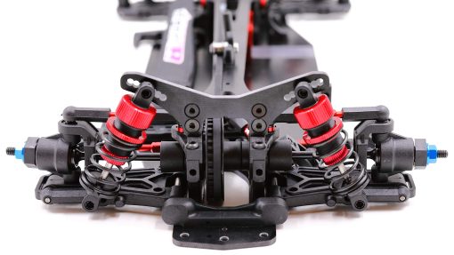 Kit de chasis de marco de coche de turismo electrico 1:10 RC 1/10 4WD Spec-R S1 - Imagen 5
