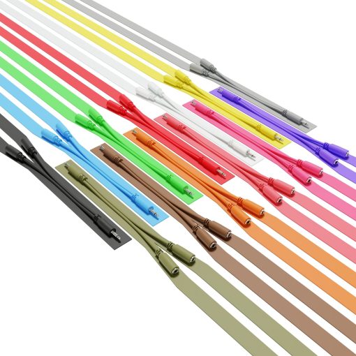 ExcelValley - Paquete de 5 - Cable Divisor Mono en Y - TS 3.5mm 1/8" Eurorack Sintetizador [Amarillo] - Imagen 8