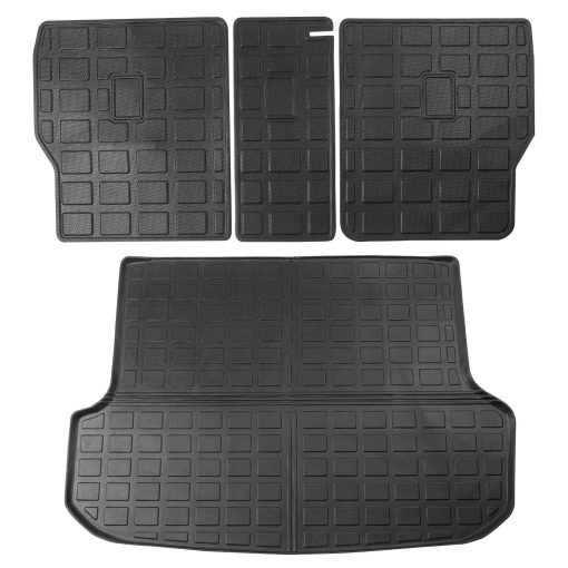 Tapete para maletero Xipoo compatible con Lexus RX350 RX450H 2016-2022 Tapete para maletero y respaldo de carga de material TPE reemplazo para accesorios Lexus RX350 RX450H 2016-2022 (Tapete para maletero + Tapete para respaldo) - Imagen 6