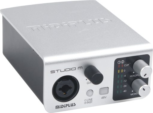 Interfaz de Audio USB midiplus Studio M