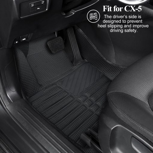 Tapetes para piso de automovil impermeables y resistentes al desgaste para Mazda CX-5 2017-2024 Accesorios interiores de automoviles - Imagen 2