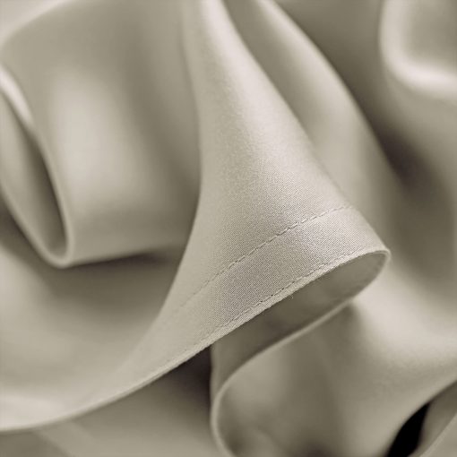Juego de sabanas Stylinen 100% organicas de eucalipto tamano California King 4 piezas, Lyocell de Tencel, suaves y transpirables, bolsillos profundos de 16 pulgadas, 1 ajustable, 1 plana, 2 fundas de almohada (California King, marfil) - Imagen 8