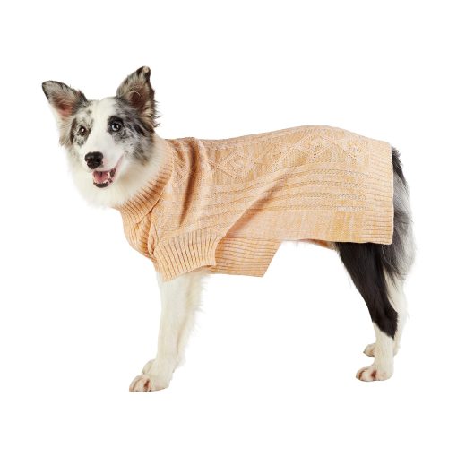 Sueter de Cuello Alto para Perros de Best Furry Friends, Trigo, Extra Grande