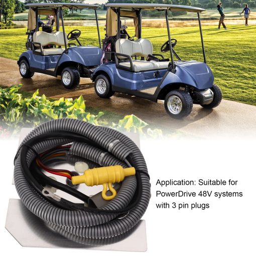Computadora a Bordo para Carritos de Golf con Club Car DS 1998-2004, OBC para Sistemas PowerDrive 48V con Conector de 3 Pines, OE 101909901 - Imagen 3
