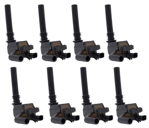 ENA Juego de 8 Bobinas de Encendido 2003 2004 2005 Compatible con Dodge Jeep Ram 1500 2500 3500 Chrysler 300 Durango Magnum Grand Cherokee V8 5.7L Bobinas para 56028394AB UF378 E408 IC508 C1414 56028394AC