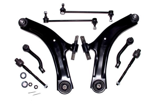 Kit de Brazo de Control Inferior Delantero - Para Nissan Rogue 2008-2013 Rogue Select 2014-2015 - 8 piezas