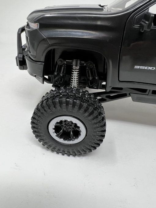 Juego de aventura extrema NewRay Chevrolet 3500 HD Off Road con moto de tierra - Imagen 5