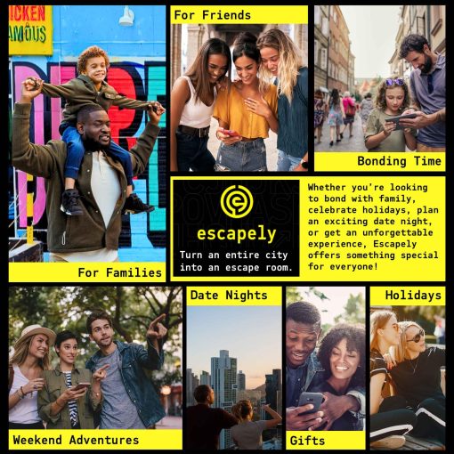 Escapely Outdoor Escape Room - Washington D.C. - Adams Morgan | Escapa de la Ciudad | Juego de Misterio Multijugador Interactivo para tu Ciudad - Imagen 4