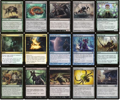 Mazo de Comandante de elite Infect - Sultai - Negro Verde Azul - EDH - 100 Cartas - Mazo Personalizado de Magic The Gathering - ?Muy Fuerte! - Imagen 4