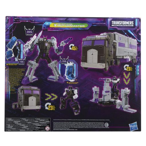 Figura de Accion del Combinador Decepticon Motormaster Comandante de la Serie Legacy de Transformers Toys - Ninos de 8 anos en adelante, 13 pulgadas - Imagen 7