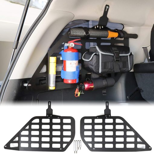JeCar Sistema de Panel de Almacenamiento Modular Estante de Maletero de Carga Trasero Portaequipajes Interior para Toyota 4Runner 2010-2020