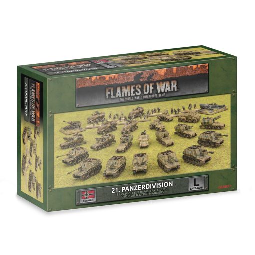 Flames of War - GEAB27 - Aleman - Paquete de Ejercito 21a Division Panzer