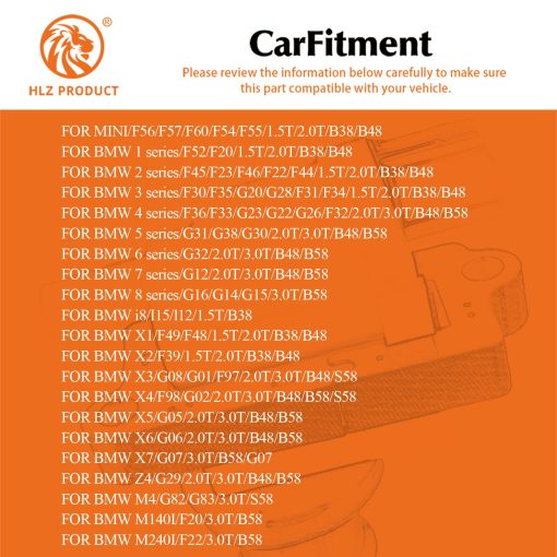 Conjunto de 4 Bobinas de Encendido de Alto Rendimiento HLZ PRODUCT Compatible con BMW Series 1 2 3 4 5 6 7 8 X1 X2 X3 X4 X5 X6 X7 Z4 M POWER MINI F54-F60 B48 Serie F&G Chasis G05 G06 y MaS UF750 12138678438 - Imagen 6