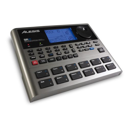 Alesis SR-18 - Drum Machine de Calidad de Estudio con Libreria de Sonido Interna, E/S Impulsada por Rendimiento y Efectos/Procesadores Incorporados