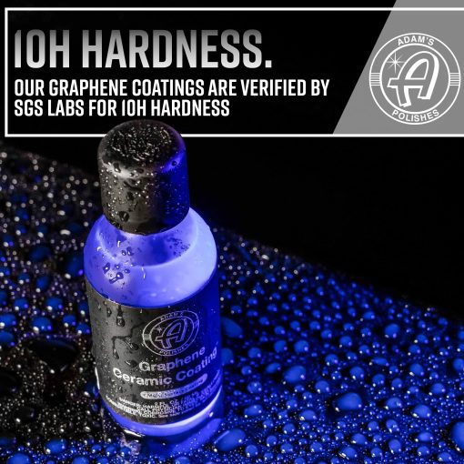 Revestimiento Ceramico de Grafito UV de Adam's Polishes - Revestimiento Ceramico 10H para Autos con Tecnologia UV Glow | 7+ Anos de Proteccion | Aplicar Despues de Lavar el Auto Barra de Arcilla Pulidor de Coches | Barco RV Motocicleta - Imagen 3