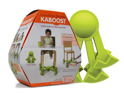 Asiento elevador KABOOST para mesa, Verde - Se coloca debajo de la silla - Asiento elevador portatil para ninos pequenos y adultos - Imagen 8