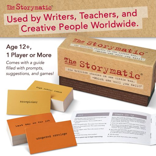 The Storymatic Classic - Juego de cartas creativas y promts de escritura creativa - Cartas de narrador - Herramienta para maestros - Imagen 2