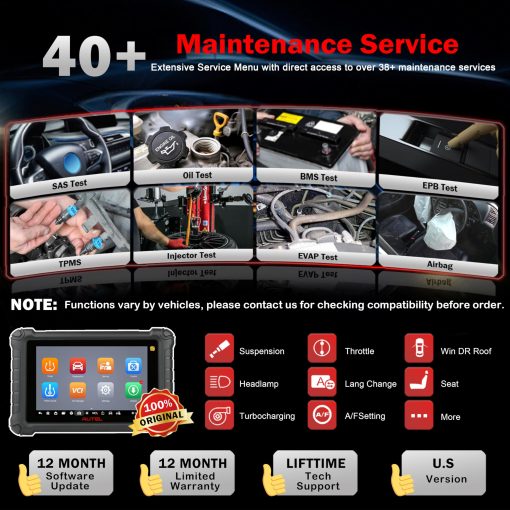 Autel MaxiTPMS TS900, Escaner Autel, Herramienta de Programacion TPMS Autel, TPMS Completo, Control Bidireccional, Diagnostico de Todos los Sistemas, Programa Sensor MX, Mejor TS608 MK808 MK808S Igual que MX900TS - Imagen 3