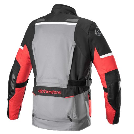 Chamarra Alpinestars Andes v3 Drystar (SMALL) (GRIS/NEGRO/ROJO) - Imagen 2