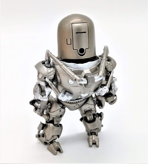 Figura de Accion Ironman Mark I Plateado con Reactor Arc LED - ?Ironman en su Forma Original! (Baterias Incluidas) - Imagen 6