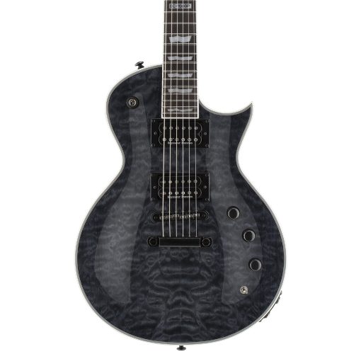 Guitarra Electrica ESP LTD EC-1000 Piezo, See Thru Black