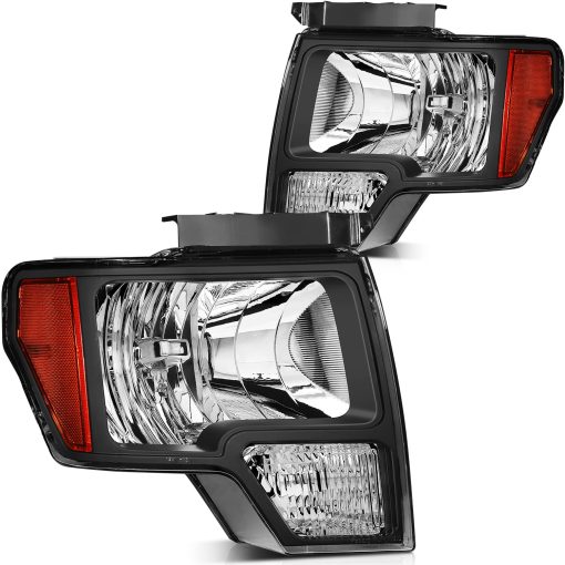 Conjunto de Faros ECCPP Para Ford F-150 2009-2014 Lado del Conductor y del Pasajero
