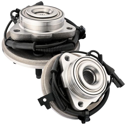 Juego de 2 Cojinetes de Rueda Delantera y Ensamble de Cubo para Ford Explorer 2006-2010, Ford Explorer Sport Trac 2006-2010, Mercury Mountaineer 2006-2010, 5 Pernos con ABS
